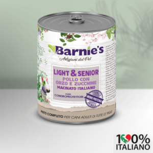 ADULT DOGS  LIGHT & SENIOR MACINATO MONOPROTEICO ALL BREEDS POLLO CON ORZO E ZUCCHINE