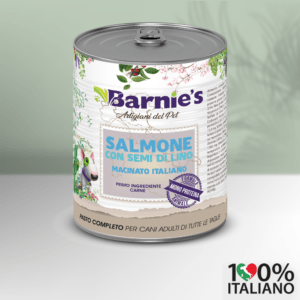 ADULT DOGS MACINATO MONOPROTEICO ALL BREEDS SALMONE CON SEMI DI LINO