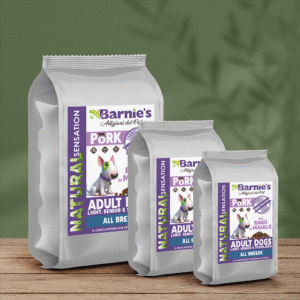 ADULT DOGS NATURAL SENSATION LIGHT SENIOR & STERILIZED ALL BREEDS PORK